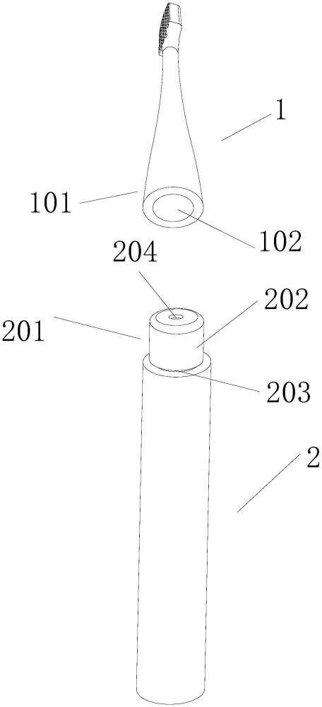 一种外注复合成型牙刷的制作方法